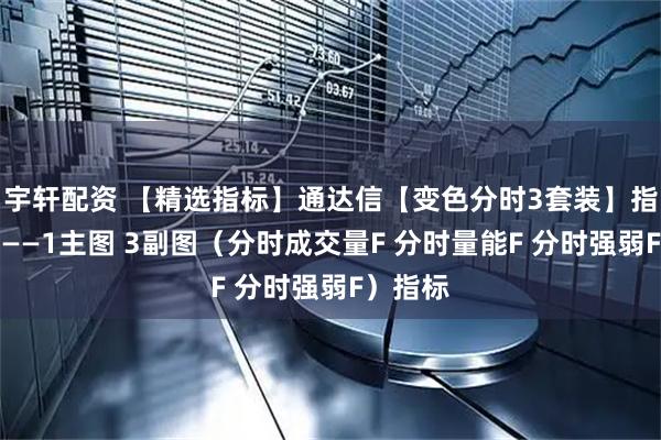 宇轩配资 【精选指标】通达信【变色分时3套装】指标公式——1主图 3副图（分时成交量F 分时量能F 分时强弱F）指标